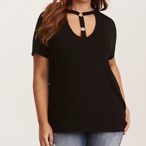 NWT Torrid Size 3 Black Shirt